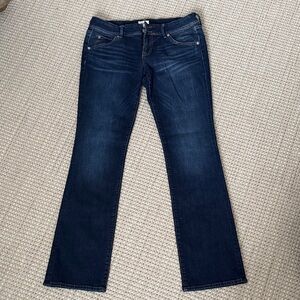 Hudson brand “Beth” baby boot Women's Dark Blue jeans (size 29) reg length